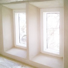 S. Stephens Plastering - Mullion windows